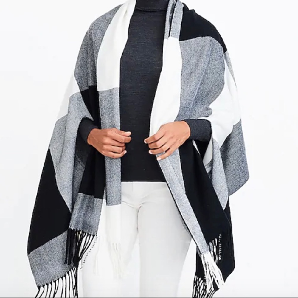 JCrew Factory Sweater Cape